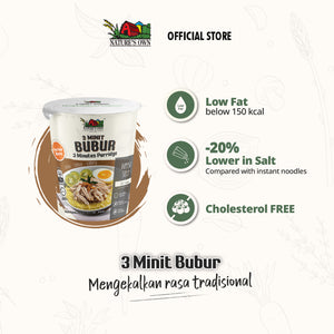 Nature's Own Instant Cup Porridge - Soto - Bubur Segera - 速食粥